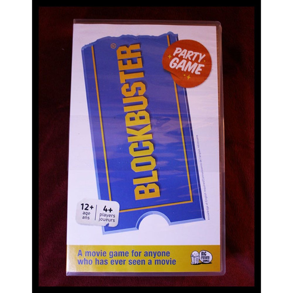 vintage Blockbuster Party Game movie game - 2018 Big Potato - new sealed